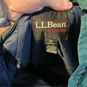 L.L. BEAN MENS REG 1/4 ZIP 💚